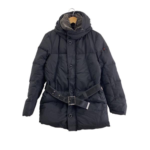 未使用級PEUTEREY ダウンジャケット XS ブラック 極美品 PEUTEREY◇ダウンジャケット/XS/コットン/BLK/47223031/ハリケーン