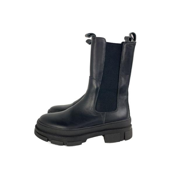 REMME◇サイドゴアブーツ/38/ブラック/レザー/ZH-05386 : セカンド