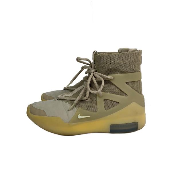 NIKE◆AIR FEAR OF GOD 1/エアフィア オブ ゴッド 1/ベージュ/AR4237-900/27cm/B//