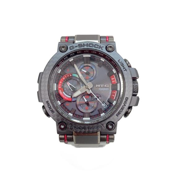 CASIO◇MT-G/MTG-B1000XBD-1AJF/ソーラー腕時計・G-SHOCK/アナログ/RED