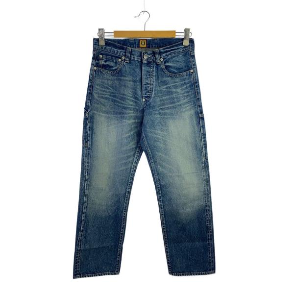 HUMAN MADE◇STRAIGHT DENIM PANTS/ペインターパンツ/30/デニム/IDG
