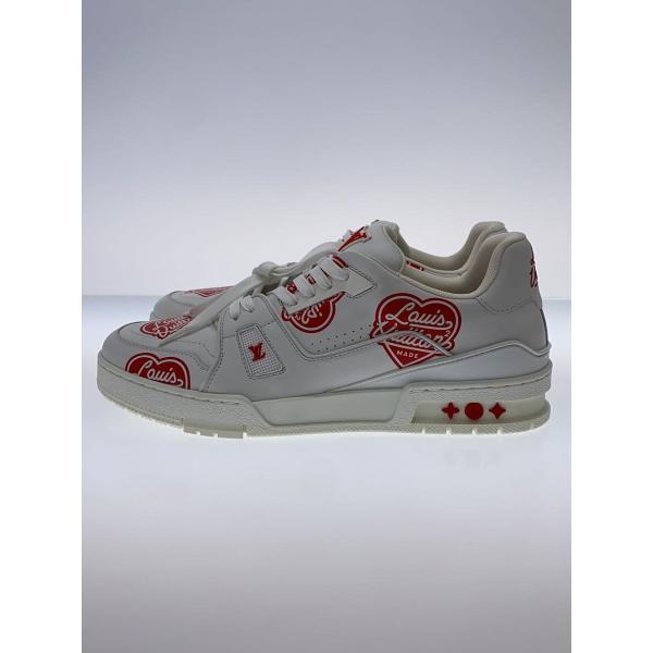 LOUIS VUITTON◇×NIGO_21LVトレーナー_ローカットスニーカー/UK9/WHT