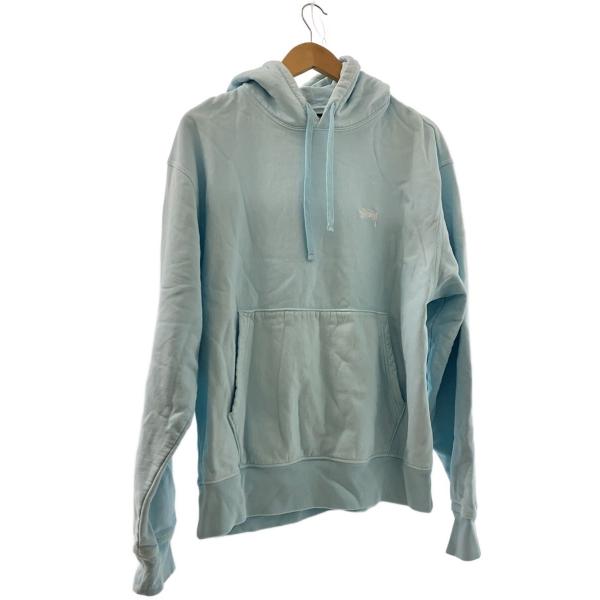 STUSSY / パーカー/XL/コットン/CML/無地/118469 STUSSY◇パーカー/M/コットン/BLU/無地/118469 : セカンドストリート