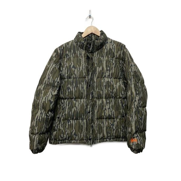 STUSSY◇MOSSY OAK DOWN PUFFER JACKET/ダウンジャケット/M