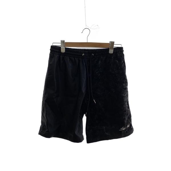 LAST NEST◇Leather Switching Shorts/ショートパンツ/L/--/BLK