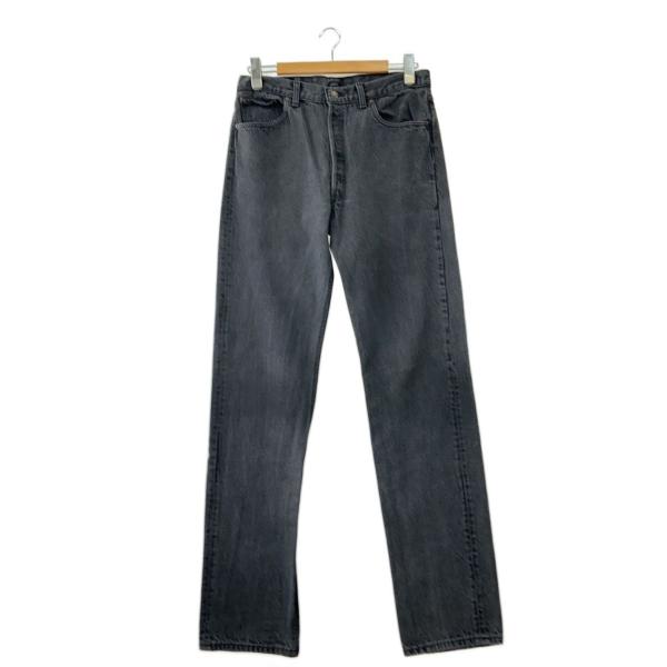 Levi's◇Vintage/90s/501/USA製/ブラックデニムパンツ/SIZE:W34×L36