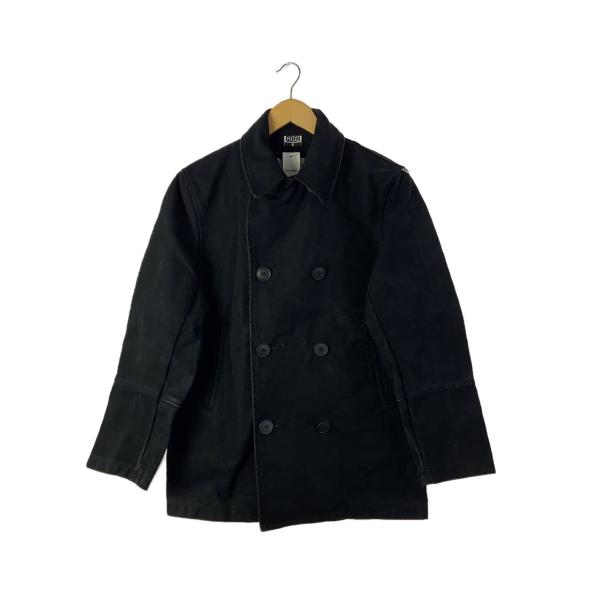 good enough グッドイナフ ピーコート GOOD ENOUGH◇ピーコート/M/コットン/BLK/無地 : セカンドストリート