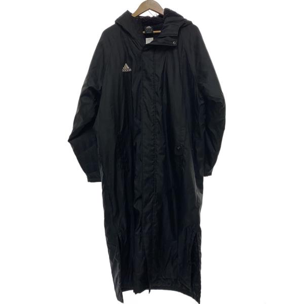 adidas◇スポーツウェアー/M/BLK/JD1021/ベンチコート : セカンド
