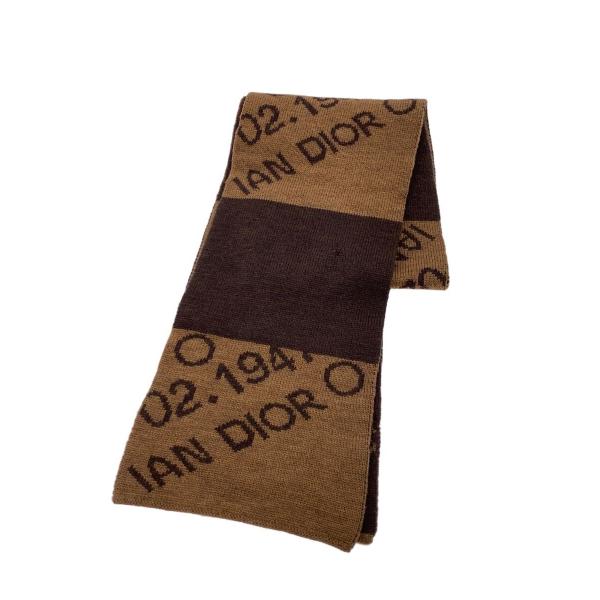DIOR マフラー ☆すぐ【DIOR】ディオール オブリーク テクニカル カシミヤ (Dior