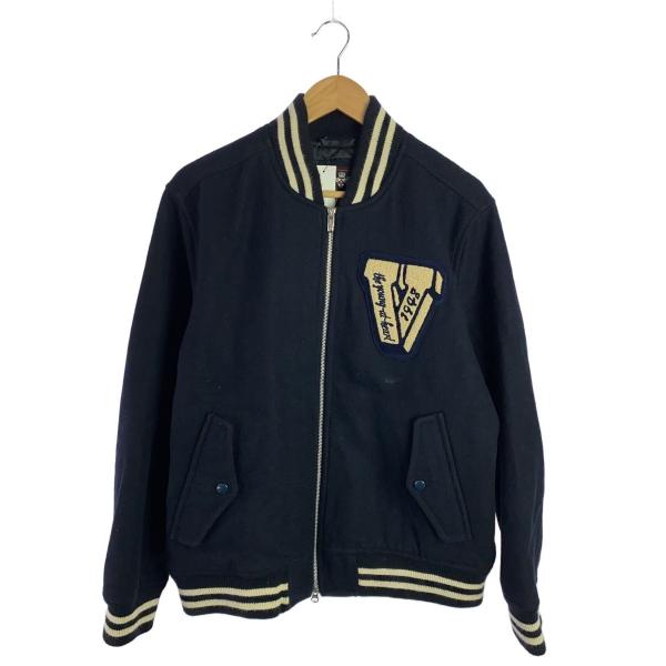 VAN◇スタジャン/LL/ウール/ネイビー/JW-12510 : セカンドストリート