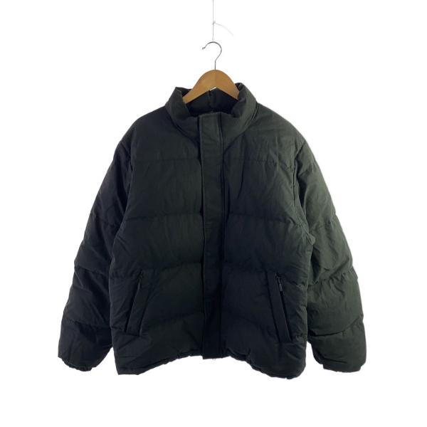 STUSSY◇ダウンジャケット/L/コットン/BLK/115544 : セカンド