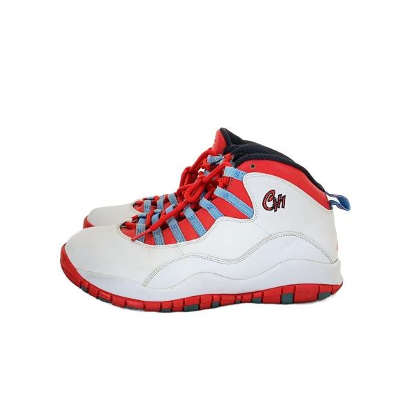 NIKE◆AIR JORDAN 10 RETRO/エアジョーダンレトロ/ホワイト/310805-114/26.5cm/WHT//