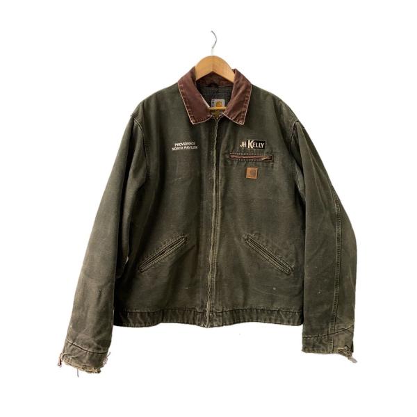 Carhartt◇デトロイトジャケット/XL/コットン/KHK/J97 MOS