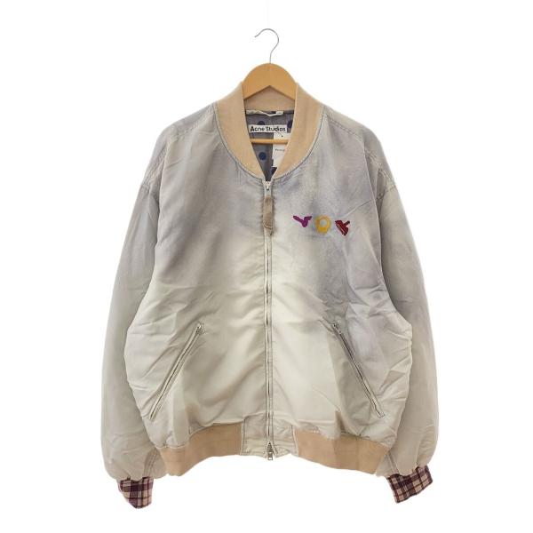【美品】Acne studios ブルゾン アクネステュディオス ボンバージャケット 中綿ブルゾン ブラウン