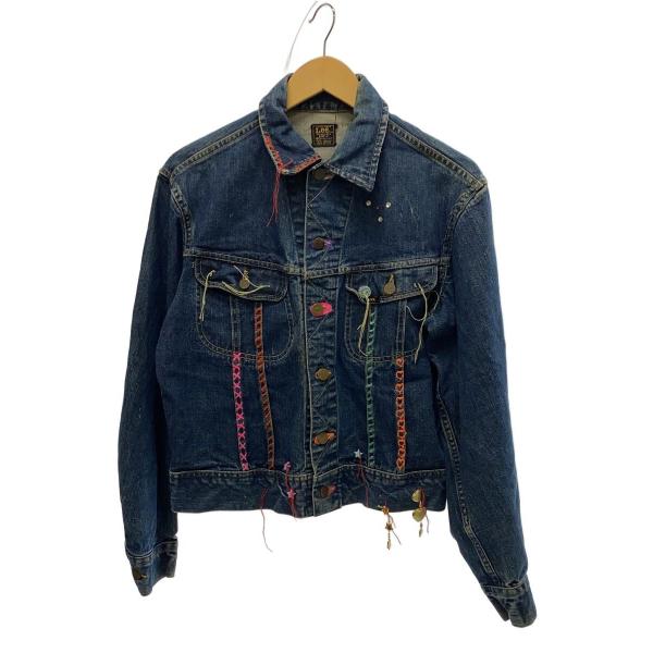 60s 70s Lee 101j デニムジャケット　USA製 Lee◇60s/101-J/usa製/初期タグ/四角黒タグ/デニムジャケット/40