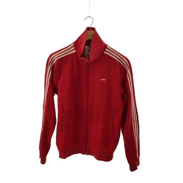 adidas◇トラックジャケット/M/ポリエステル/RED/AB7767 : セカンド