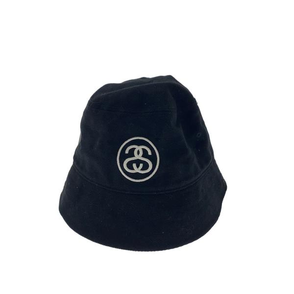80s 初期 黒タグ OLD STUSSY バケットハット シャネルロゴ Sロゴ 80s 初期 黒タグ OLD STUSSY バケットハット シャネルロゴ Sロゴ