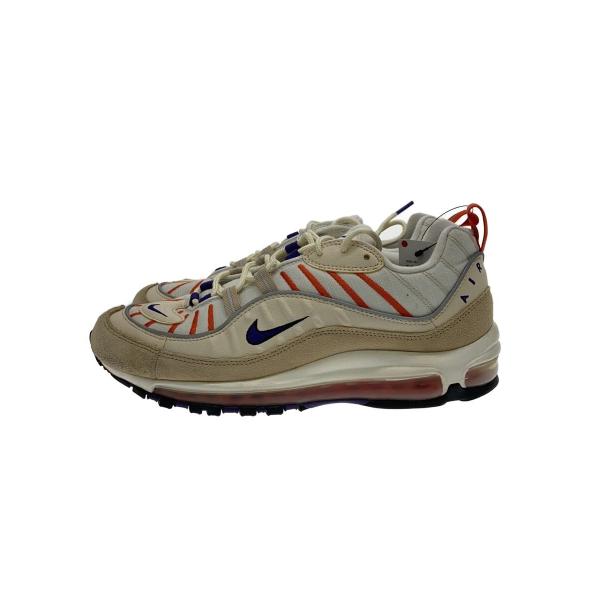 NIKE◆AIR MAX 98/エアマックス/ホワイト/640744-108/27.5cm/WHT//