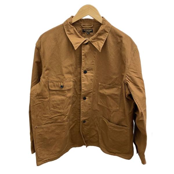 A VONTADE◇カバーオール/L/コットン/BRW/VTD-0563-JK : セカンド