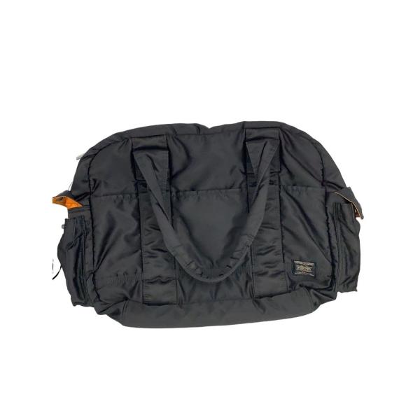 PORTER◇タンカーダッフルバッグ/ミニボストン/ナイロン/BLK