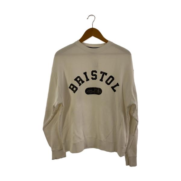 F.C.R.B.(F.C.Real Bristol)◇スウェット/S/コットン/WHT/FCRB