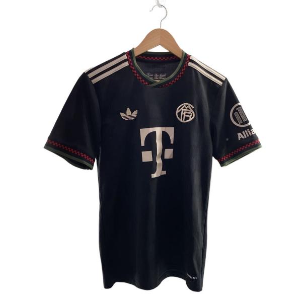 adidas◇バイエルン/ユニフォーム/Tシャツ/M/ポリエステル/BLK