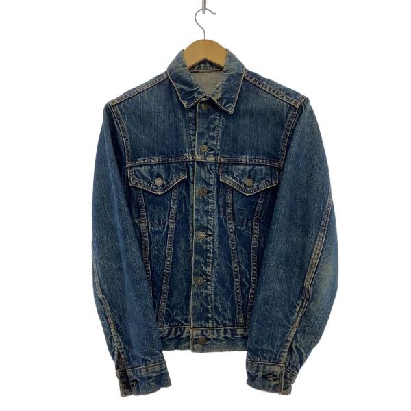 Levi's◇60S/4th/vintage/525刻印/bigE/67年〜/Gジャン/デニム/IDG