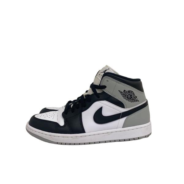 NIKE◆AIR JORDAN 1 MID_エア ジョーダン 1 ミッド/27cm/WHT/DQ8426-101/? NULL ?