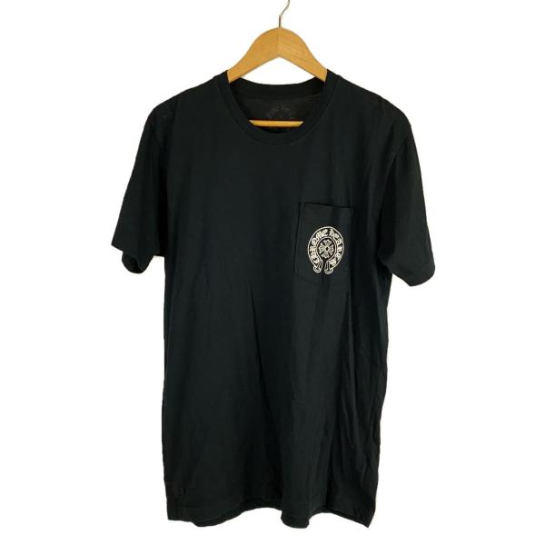 CHROME HEARTS◇Tシャツ/L/コットン/BLK/プリント : セカンド