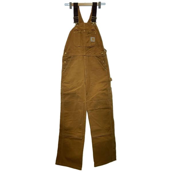 ★神サイズ‼️レア★80sUSA製 ダブルニーオーバーオール BRN 42×30 ☆神サイズ‼️レア☆80sUSA製 ダブルニーオーバーオール BRN 42×30