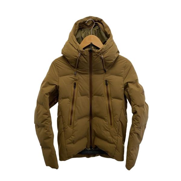 ダウンジャケット DESCENTE◇水沢/ダウンジャケット/S/ポリエステル/KHK/DOR-G8945