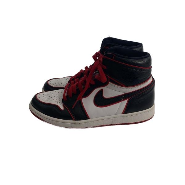 NIKE◆AIR JORDAN 1 RETRO HIGH OG/エアジョーダン1レトロハイ/ブラック/555088-062/