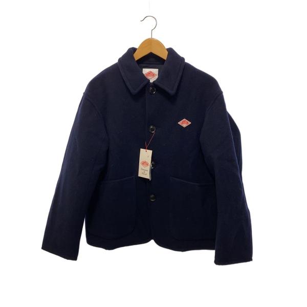DANTON◇ウールカバーオールコート/ジャケット/38/ウール/NVY/DT