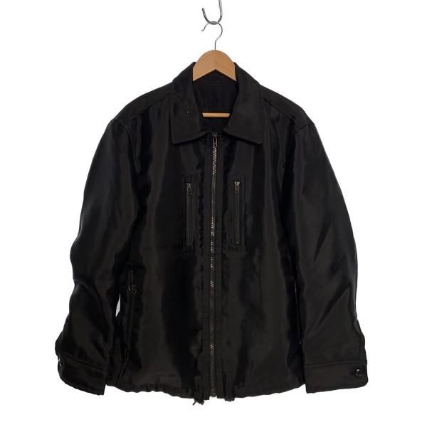 ISSEY MIYAKE MEN◇フライトジャケット/one/ポリエステル/BLK/ME73