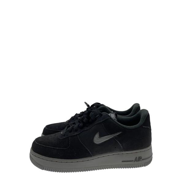 NIKE◆AIR FORCE 1 BLACK SUEDE JEWEL/25.5cm/BLK/スウェード/HQ3827-002//