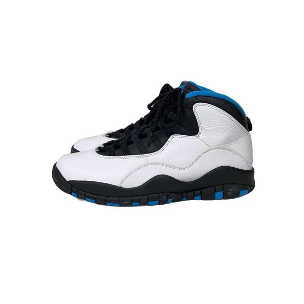 NIKE◆AIR JORDAN 10 RETRO/エアジョーダンレトロ/ホワイト/310805-106/27cm/WHT