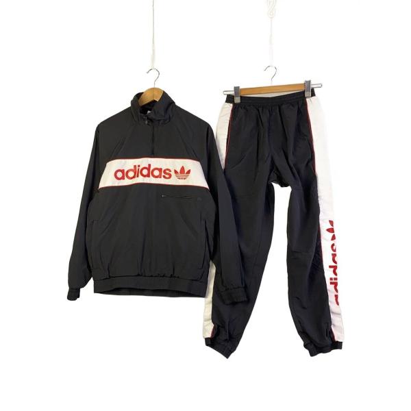 adidas◇セットアップ/S/ナイロン/BLK/AV1006// : セカンドストリート