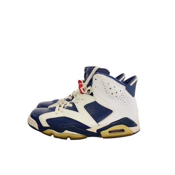NIKE◆AIR JORDAN 6 RETRO/エアジョーダンレトロ/ホワイト/384664-130/26cm/WHT//