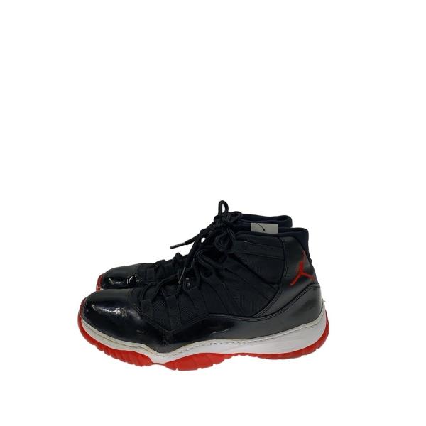 NIKE◆AIR JORDAN 11 RETRO/エアジョーダンレトロ/ブラック/378037-010/28.5cm/BLK