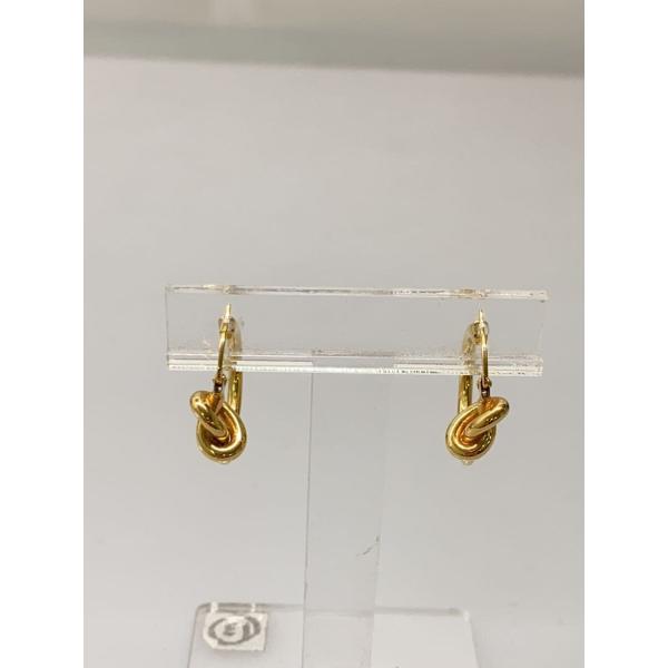 CELINE◇ノットスモールフープピアス/ピアス/--/GLD/レディース