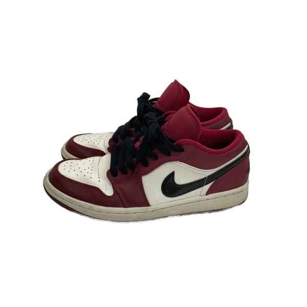 NIKE◆AIR JORDAN 1 LOW/エアジョーダン 1 ロー/レッド/553558-604/26cm/RED