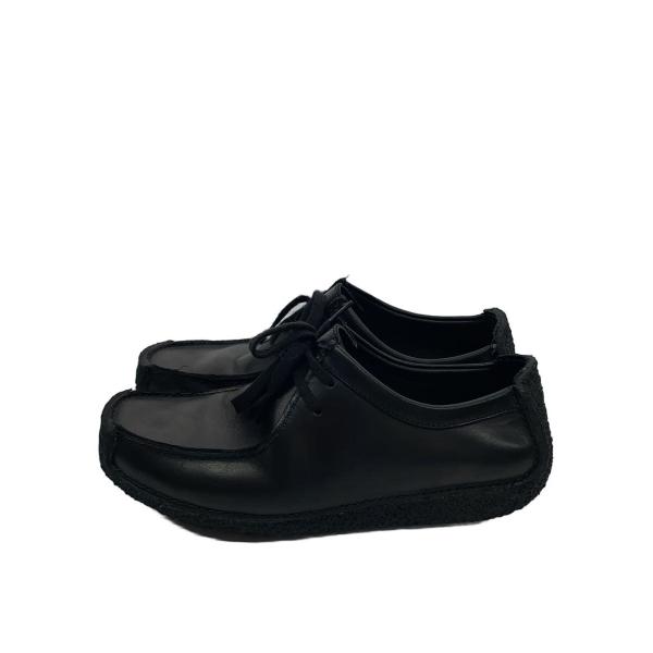 未使用品 Clarks クラークス ワラビー ナタリー スエード 8 1/2 Clarks◇ワラビー/ナタリー/26.5cm/BLK/レザー/11826// : セカンド