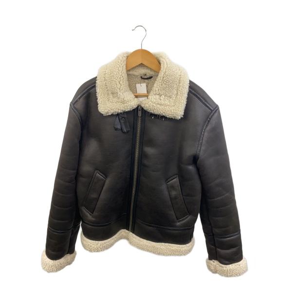 ZARA MAN◇フェイクムートン/フライトジャケット/M : セカンド