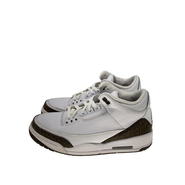 NIKE◆AIR JORDAN 3 RETRO/エアジョーダンレトロ/ホワイト/136064-122/28cm/WHT
