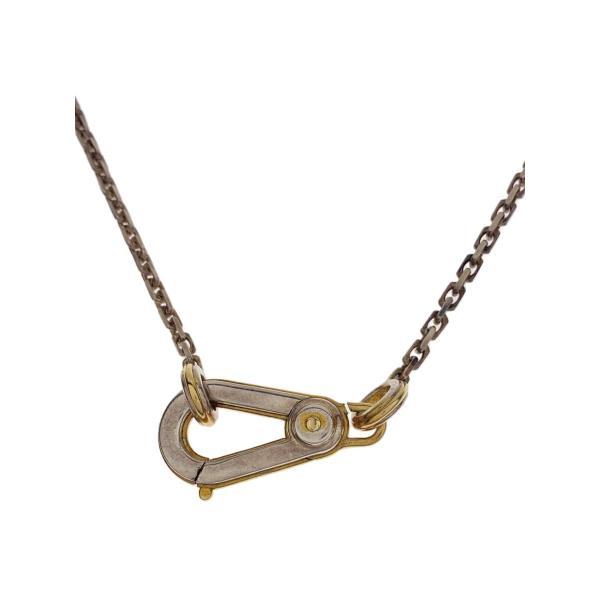 BOTTEGA VENETA◇ボルトバイカラーネックレス/ネックレス/SV925