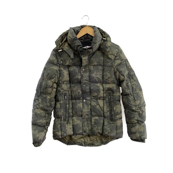 TATRAS◇ダウンジャケット/2/ナイロン/GRN/カモフラ/MTA15A4243
