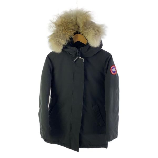 CANADA GOOSE◇VICTORIA PARKA/ダウンジャケット/S/ポリエステル/BLK