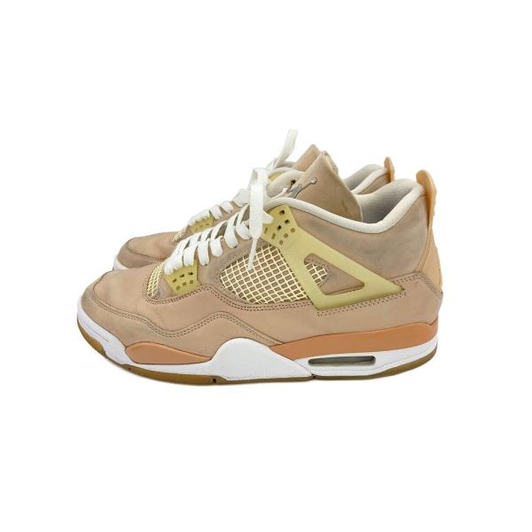 NIKE◇AIR JORDAN 4 RETRO_エアジョーダン レトロ/29cm/BRW : セカンド