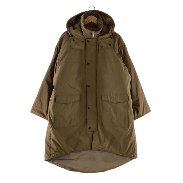anuke◇Hooded Coat/36/ポリエステル/キャメル/62420001 : セカンド
