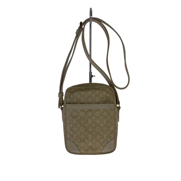 LOUIS VUITTON◇ダヌーブ_モノグラム・ミニ・ラン/キャンバス/WHT